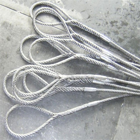 插编不锈钢钢丝绳扣，不锈钢钢丝绳手工插编，不锈钢钢丝绳扣，不锈钢丝绳吊索插编索扣
