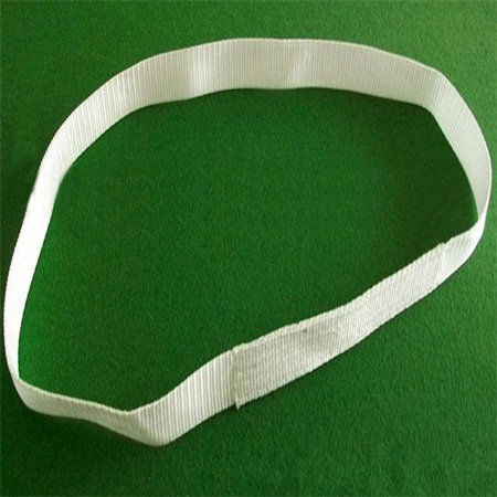 白色一次性吊环，一次性白色扁平起重吊带，防酸防碱一次性白色起重吊带，白色一次性吊装带