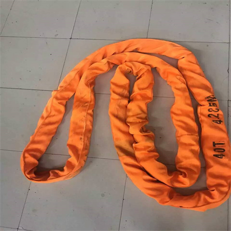 圆形环状吊装带 圆环型柔性吊装带 环状柔性圆筒吊装带