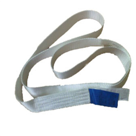 One Way Endless Webbing Sling Single Eye For Lifting Steel Pipe And Tubing