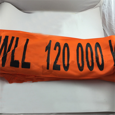 WLL 120T Polyester Round Slings,120000kg Heavy Duty Endless Round Lifting Slings