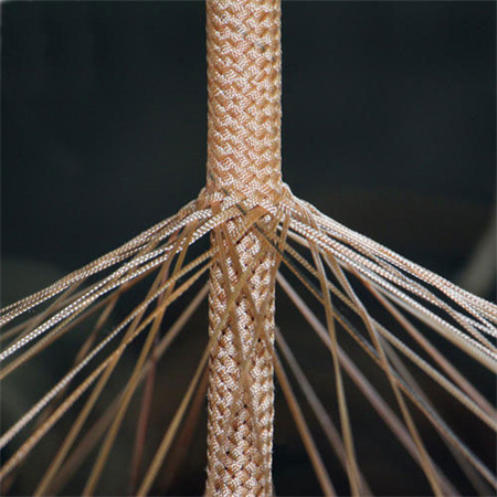双层编织变色锦纶编织绳,双层编织锦纶绳,双层多股编织绳缆,尼龙双层编织绳