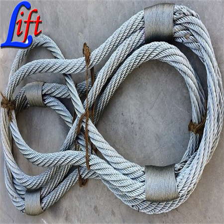 大直径钢缆铰接索具，大吨位钢丝绳吊具，大吨位的钢缆铰接索具