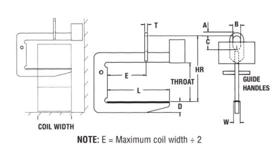 Heavy Duty C Hook Coil Lifter