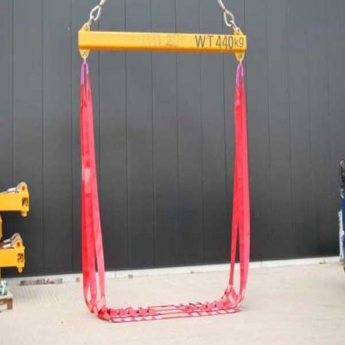 truck lifting gear with polyester net