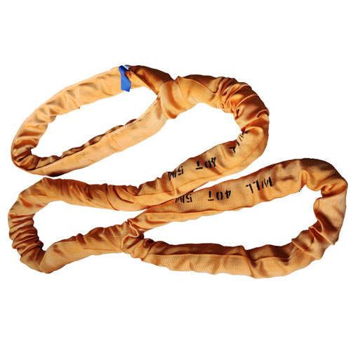 High Tonnage Round Slings - 150,000kg Heavy Duty Lifting Belt