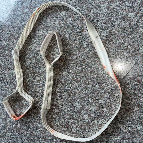 Single use webbing slings