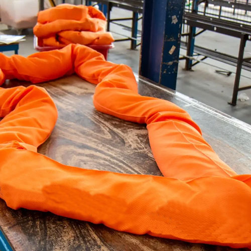 WLL 100T Heavy Duty Round Slings With Eyes