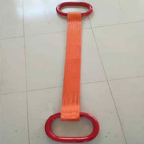 Roll stacking webbing