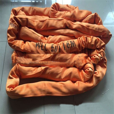 WLL 50T endless round webbing sling,50000kg Heavy Duty Endless Round Lifting Slings,50 tonne polyester round sling