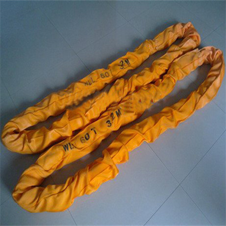 WLL 60T Polyester Round Slings-60000kg Heavy Duty Endless Round Lifting Slings-60 Tonne Endless Round Webbing Sling