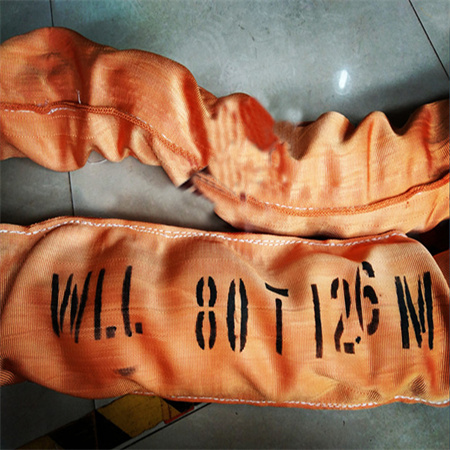 WLL 80T Polyester Round Slings,80000kg Heavy Duty Endless Round Lifting Slings,80 Tonne Endless Round Webbing Sling