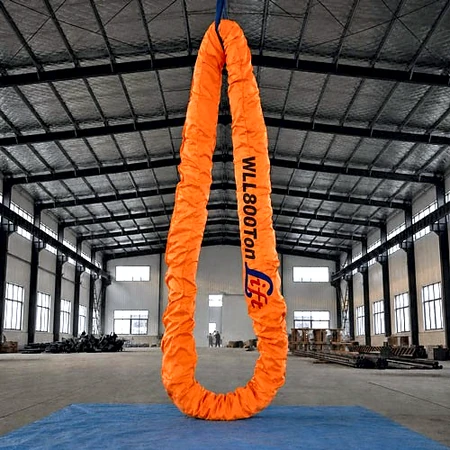 WLL 800T Polyester Round Slings