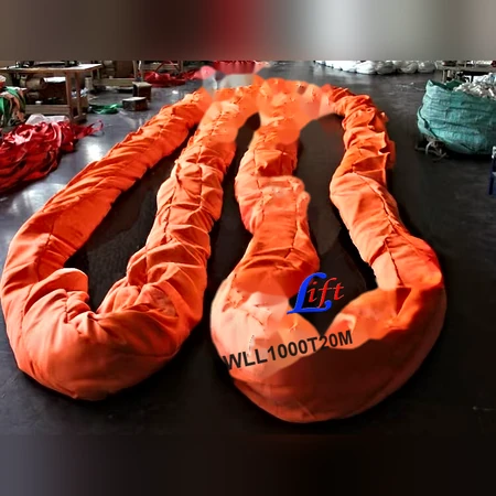 WLL 1000T Polyester Round Slings